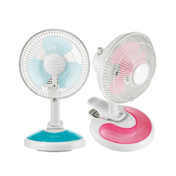 EF-70BM/EF-70CR/EF-73HK 미니 클립형 회전선풍기