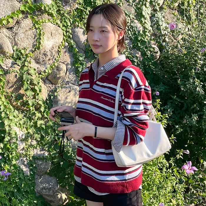 [김가을 Pick] [8th] Square Shoulder Bag - 3Color