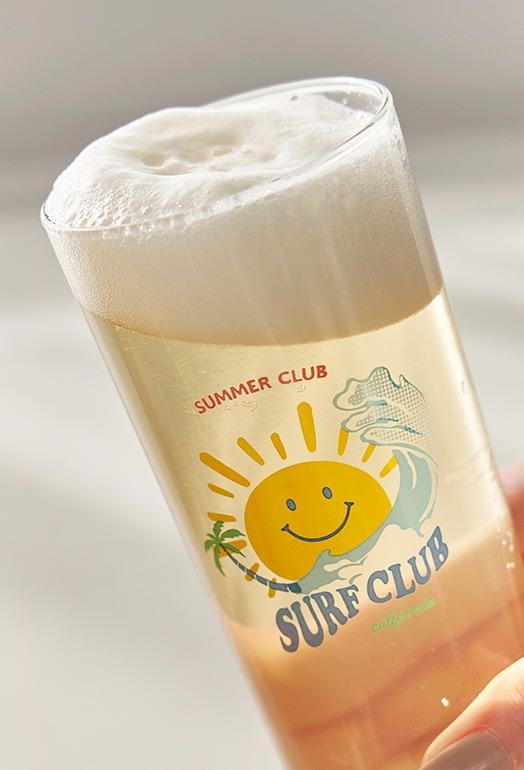썸머클럽 맥주잔