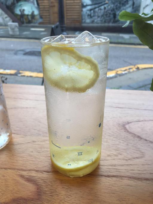 [선물추천]한글 패턴 내열 유리컵(430ml)자유패턴