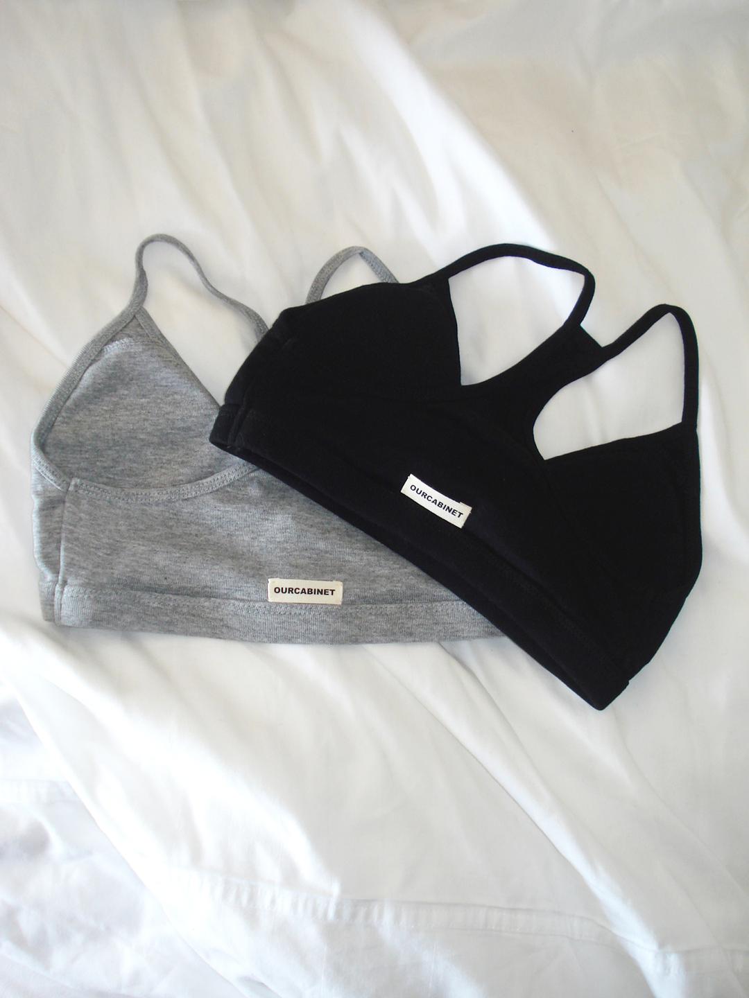 lime bralette [our made] *당일발송