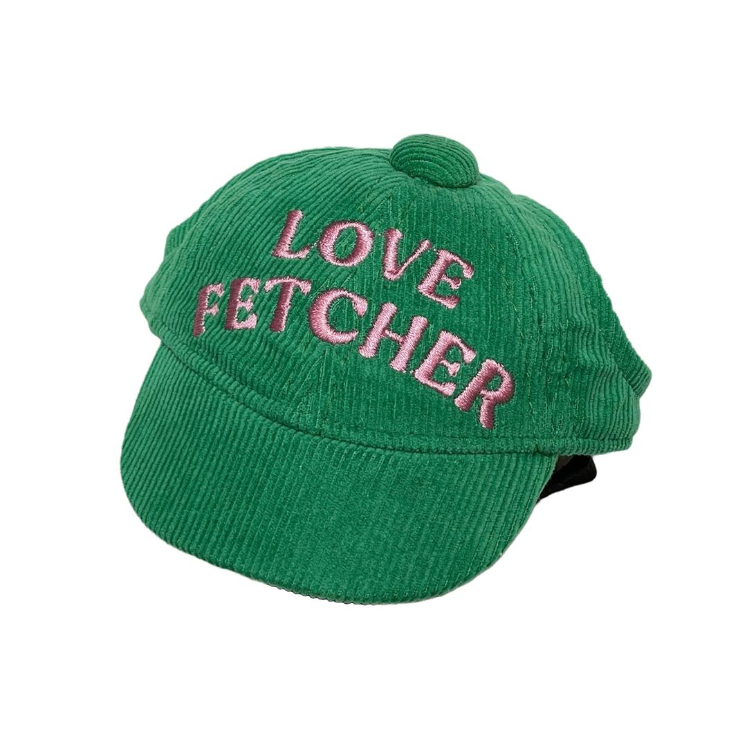 프레디테일 'LOVE FETCHER'CORDUROY BALL CAP(GREEN)