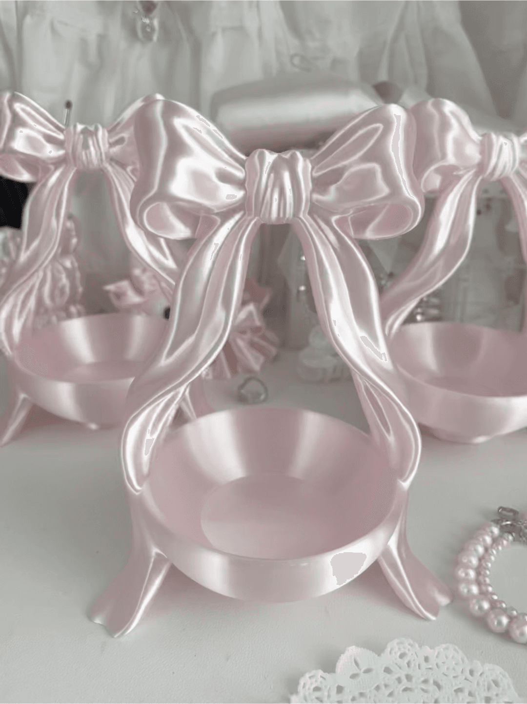 ［推し活グッズ ］3Dプリント コスメ アクセサリー 収納【3RP0RH】 - アクセサリー収納/ピンク