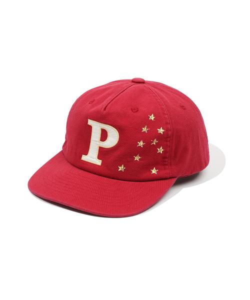 5-PANEL P STAR CAP - RED
