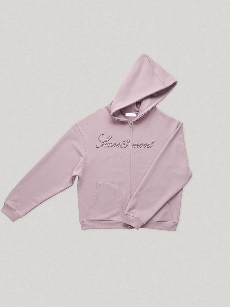 Pink Mauve Tully Hooded Zip Up (3rd)