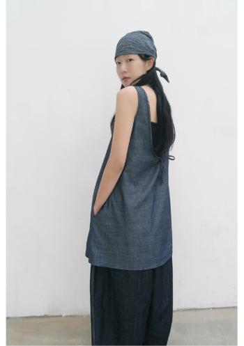 back shirring mini ops (2colors)