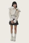 Crumble faux shearling mustang