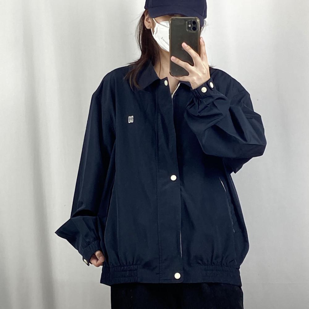 [중고] 닥스 네이비 블루종 자켓 95 / 빈티지아워 240526