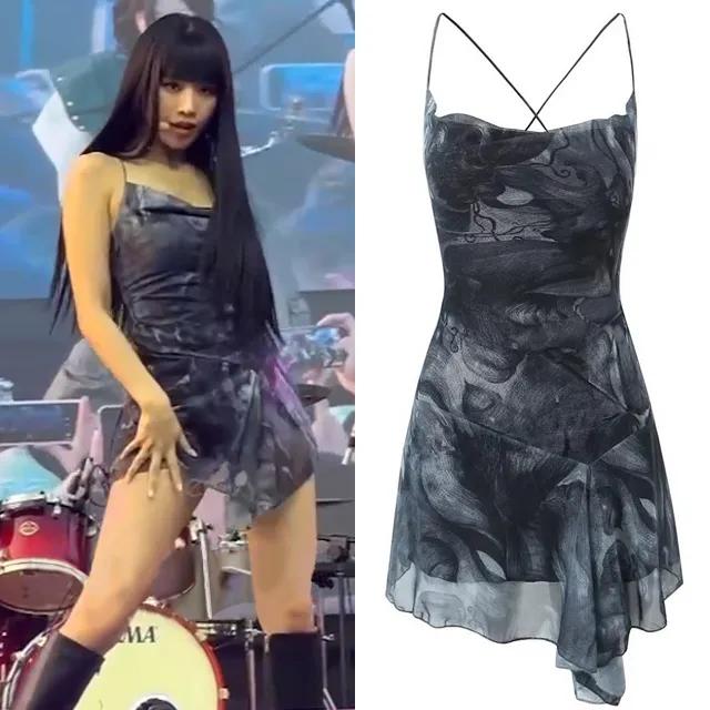 [당일출고] KISS OF LIFE 나띠 착용💋 슬림 백리스 원피스