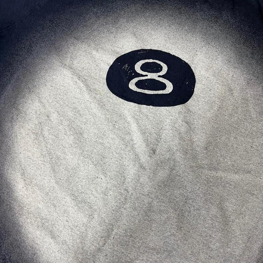 스투시 8볼 페이드 슬리브 네이비