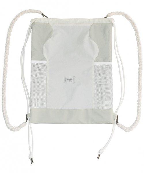 Wave Handmade Gym Sack - Cream (FL-724)