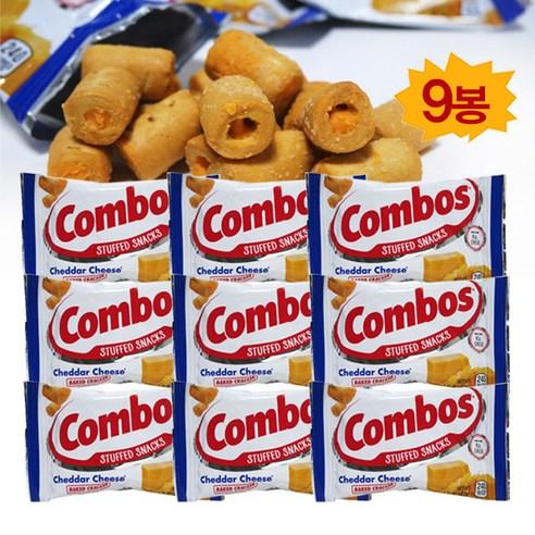 콤보스 체다치즈크래커 867g/COMBOS 코스트코 크래커/치즈크래커/치즈과자, 433.8g, 1개