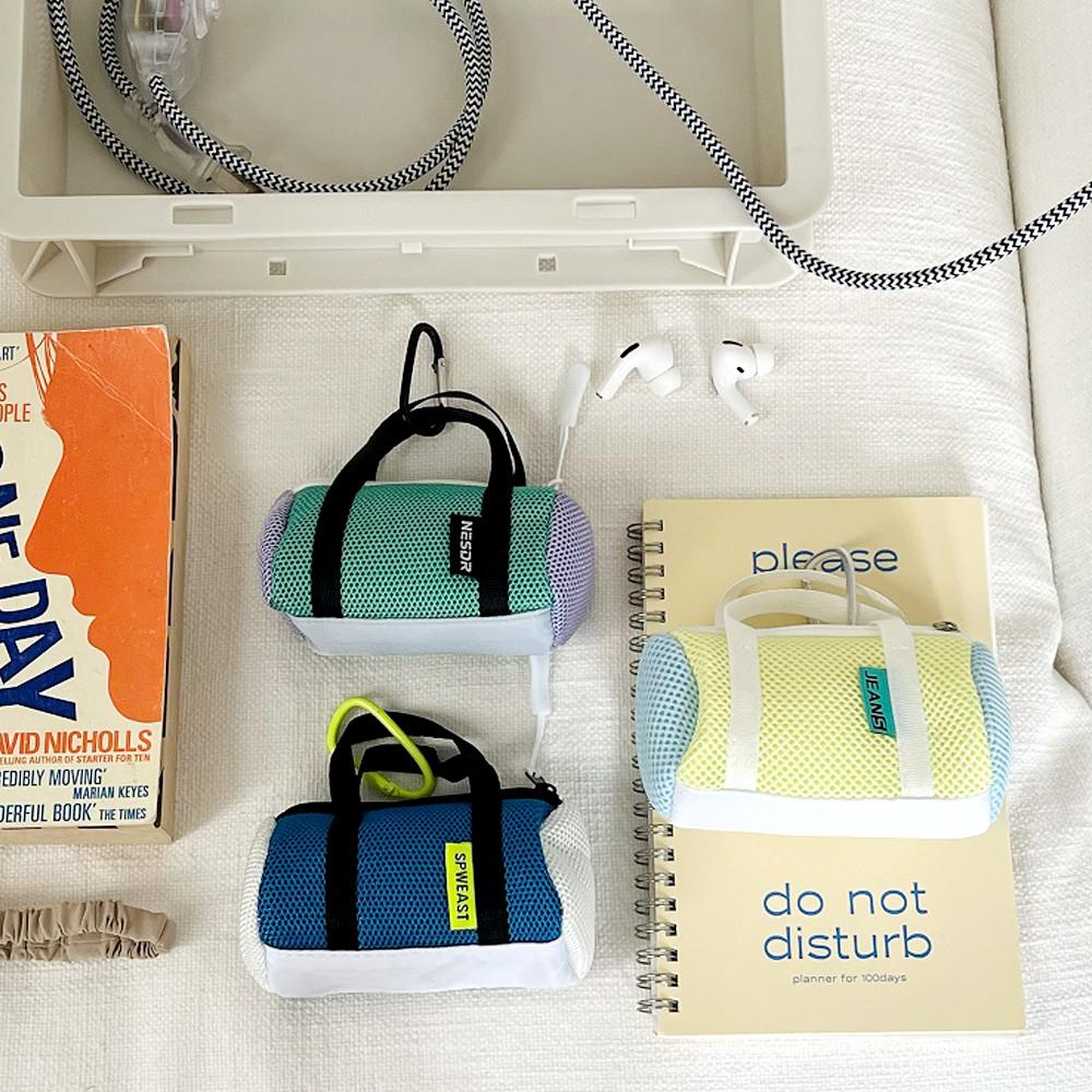 미니파우치키링 에어팟 립 이어폰 가방