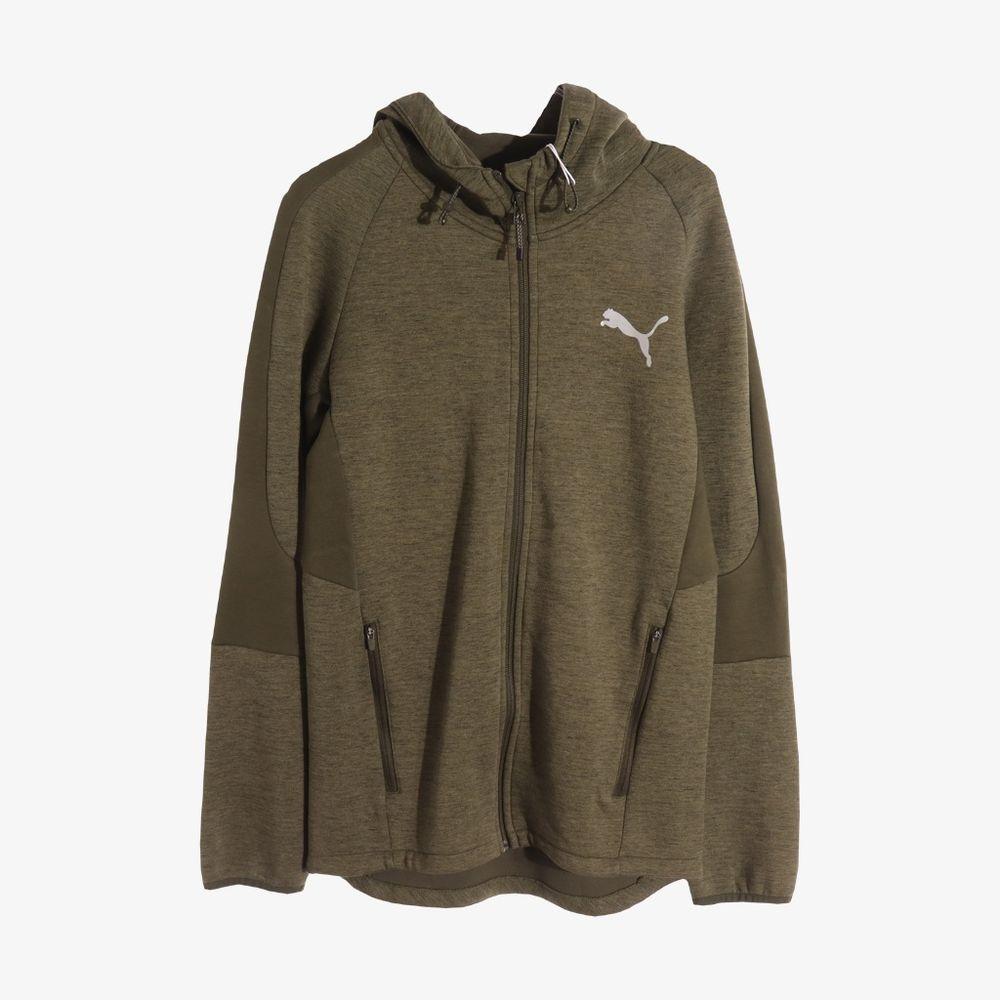 PUMA 퓨마 코튼 폴리 집업 XS