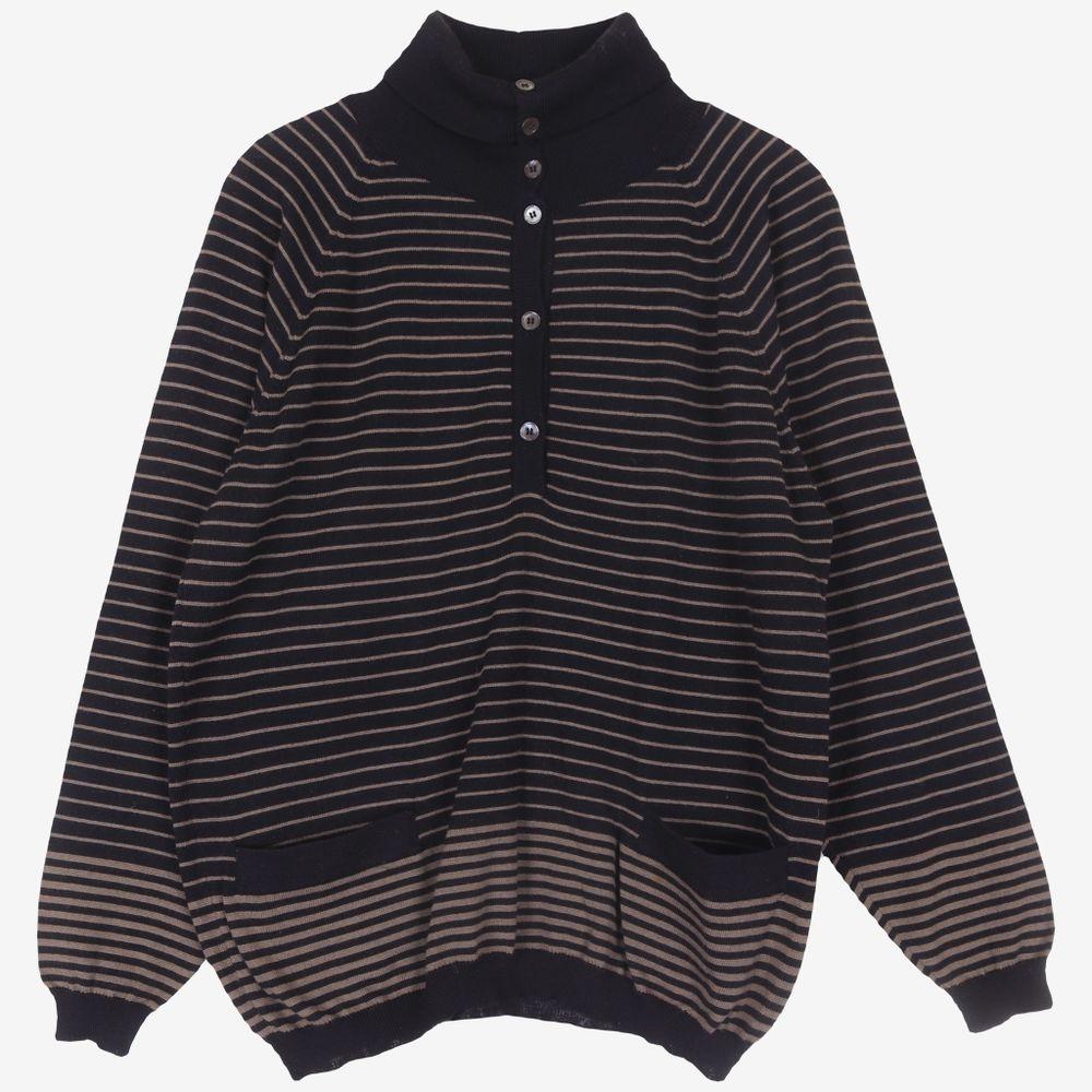 AQUASCUTUM아쿠아스큐스텀 울 100% 니트WOMEN(M)ST0383