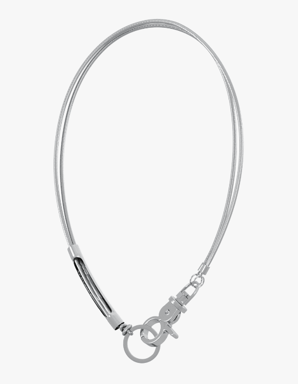 3Way Sporty Tool Necklace - Glossy Silver