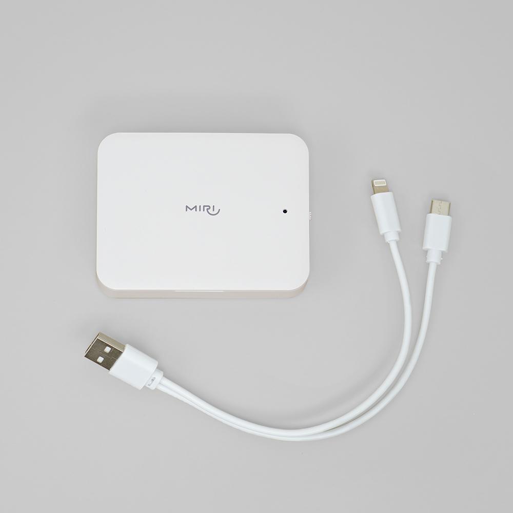 미리 USB 비상충전기 AA 건전지 사용