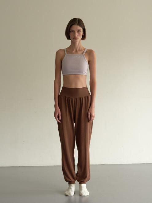 Soft Modal Jogger Pants - Brown [2nd Reorder]