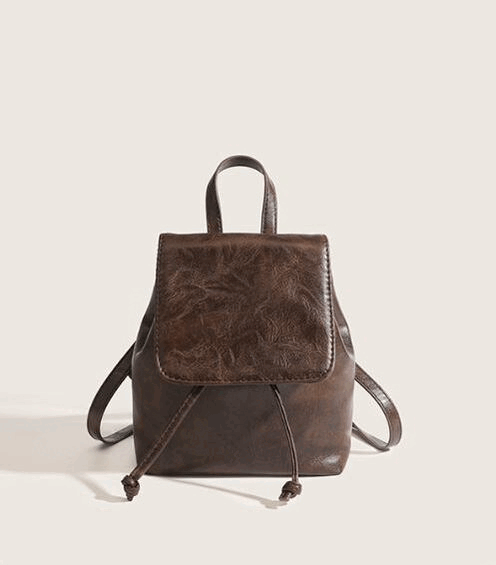 🔥당일발송/키링증정🔥 미니 가죽 백팩 데일리 레더 토트백 가벼운 보부상 손가방