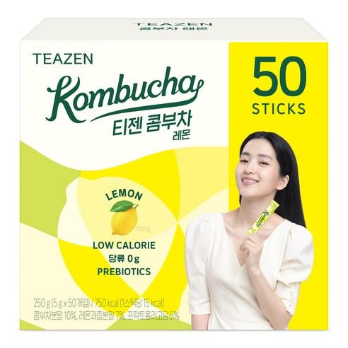 티젠 콤부차 레몬, 5g, 50개입, 1개 - 콤부차 | 쿠팡
