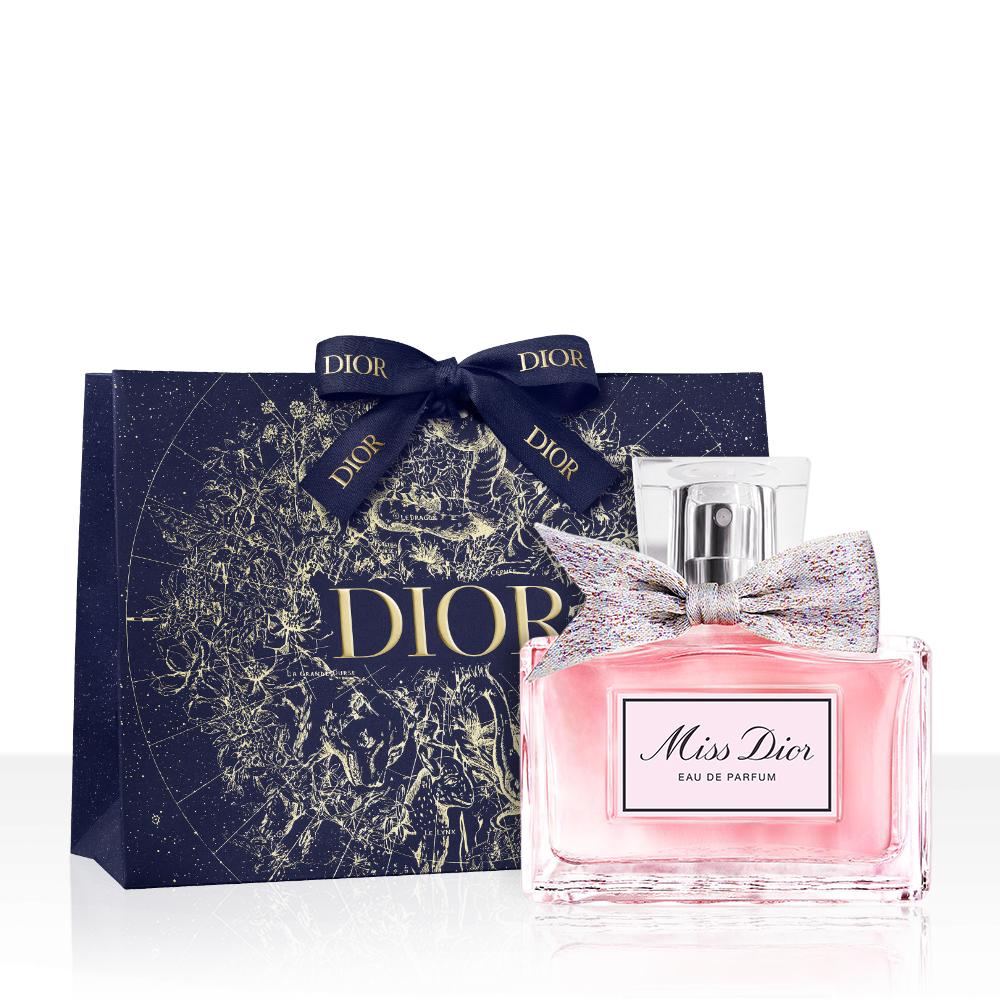 [선물포장] 미스 디올 오 드 퍼퓸 50ML (+ 디올 레드 플랫 파우치 증정)
