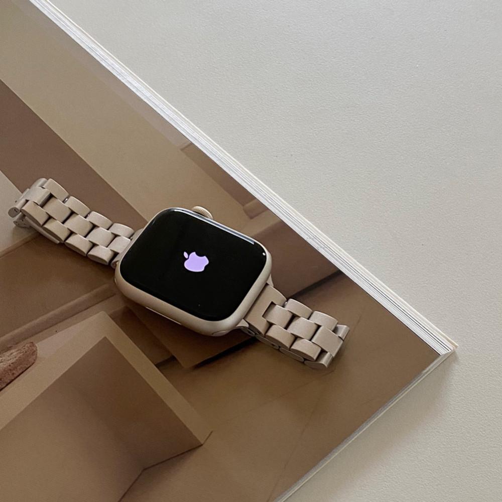 애플워치 스트랩 울트라 8 7 6 SE 2 호환 미니 메탈 밴드 줄 줄질 시계줄