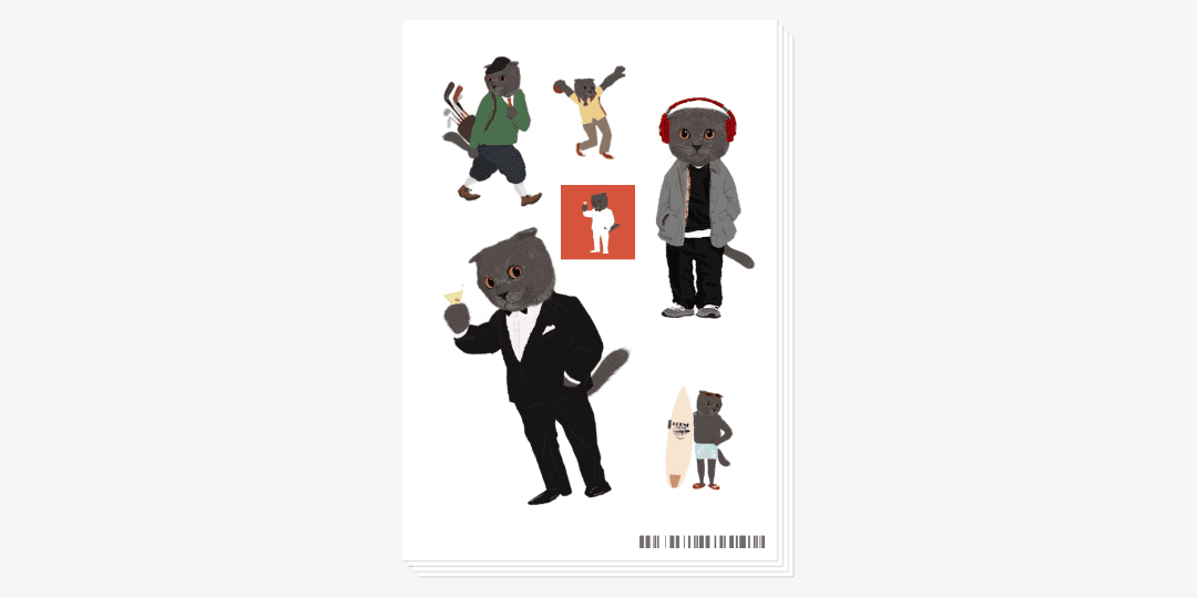 타투스티커 (90x130) (4매)