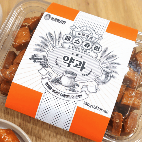 밀레의공방 수제 페스츄리약과, 350g, 1개 - 약과 | 쿠팡