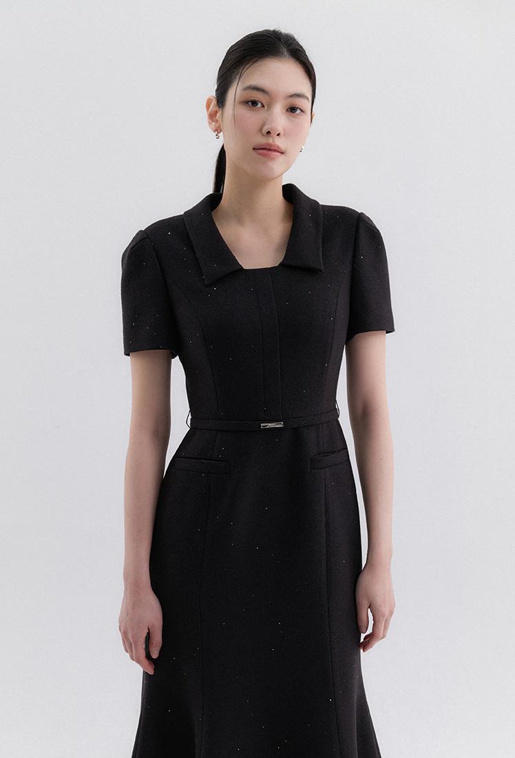 Daria Mermaid One-piece (Black)