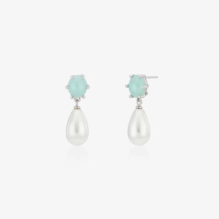 Nonna earrings, FRESHWATER