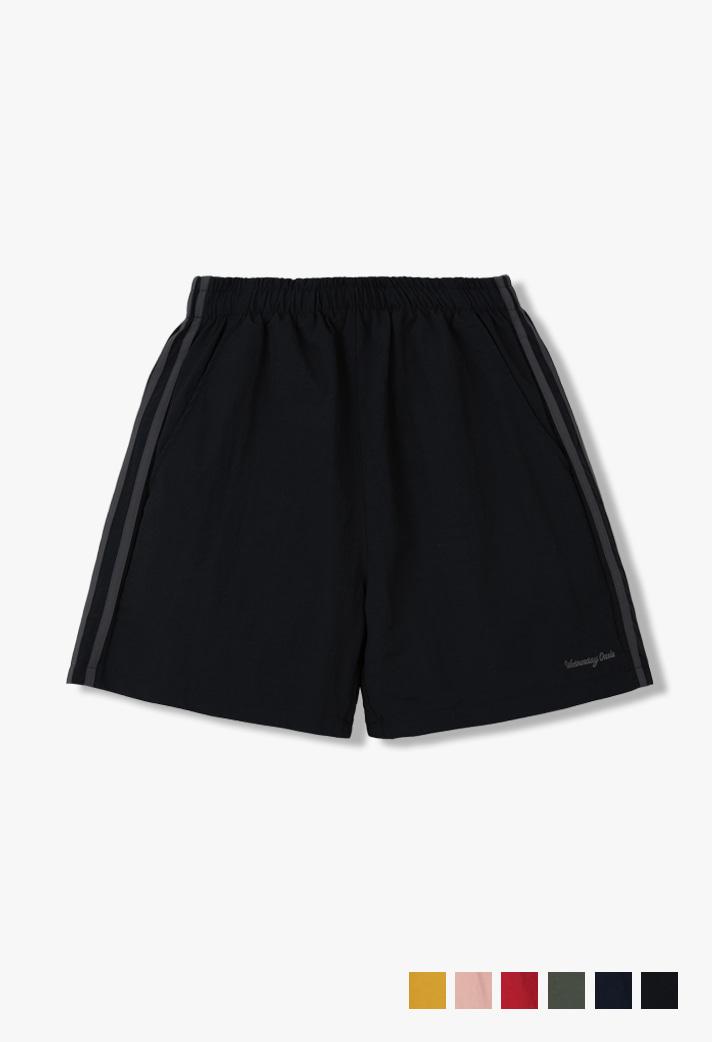 W/원마일 트랙 숏 팬츠_BLACK(W25-PT15)