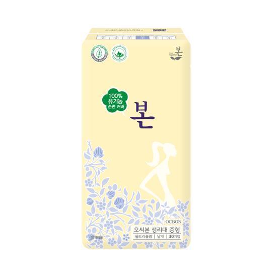 유기농본 울트라슬림날개 대형 28입/중형30입 2종 택 1