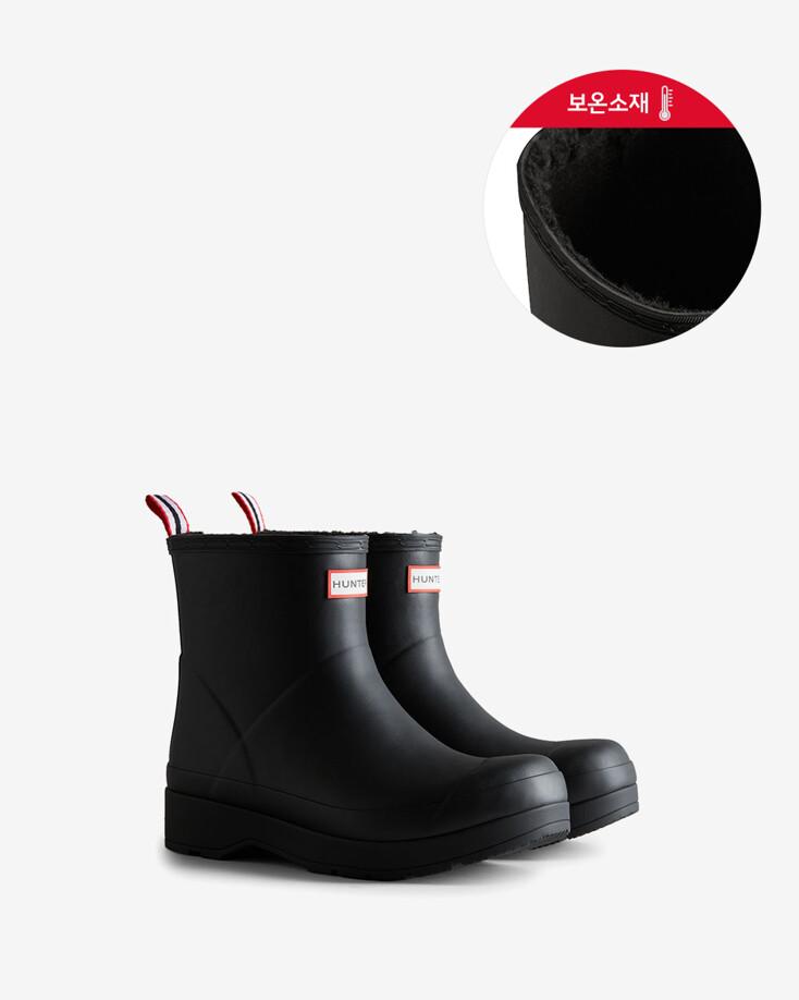 [WOMEN] 오리지날 플레이 인슐레이티드 숏 부츠 - 블랙 WFS2235RMABLK