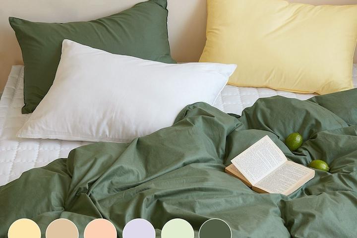 [단독] 순면100% 보이드 호텔식 이불커버세트 SS/Q 13컬러