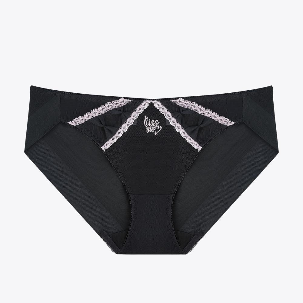 VALENTINE 러블리 블랙 헴팬티