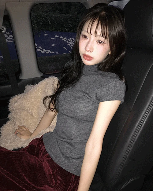 [ 뼈말라 기본템 ꕤ ] EX 드라이 소프트 반캡 TOP