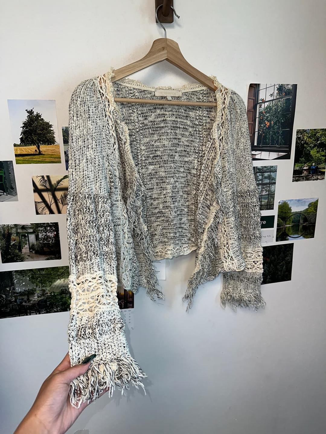 Vanessa bruno grunge cardigan | 후루츠패밀리