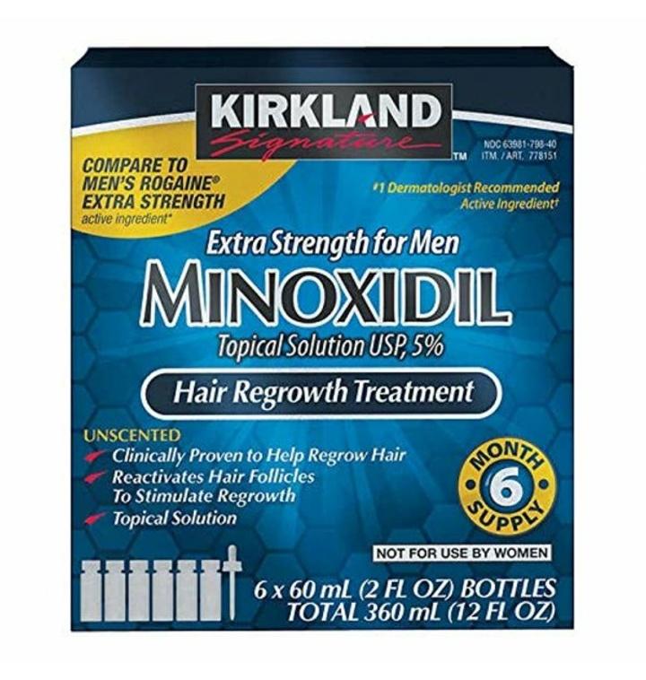 [티몬] [미국정품] 남성용 Extra 커클랜드 미녹시딜 5% 6개월 From USA