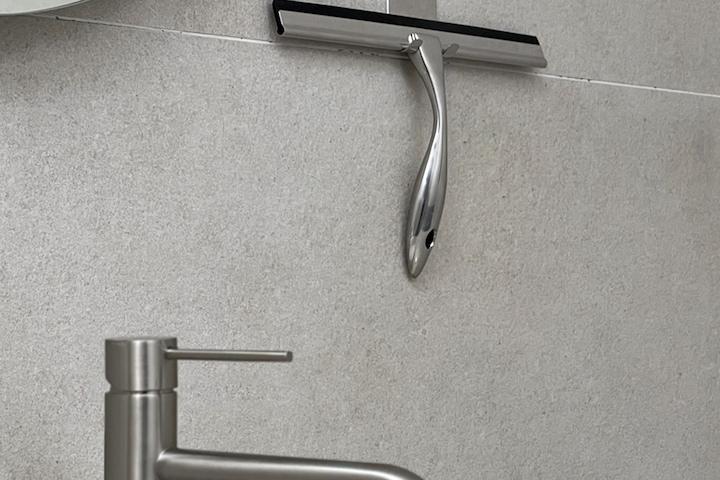 304 스텐 스퀴지 날교체 거치대 포함 25/30cm