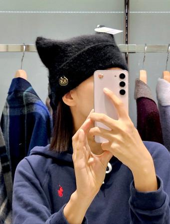 이런 상품 어때요? 안나수이 2024FW 앙고라 캣 비니 모자 (4종택1)