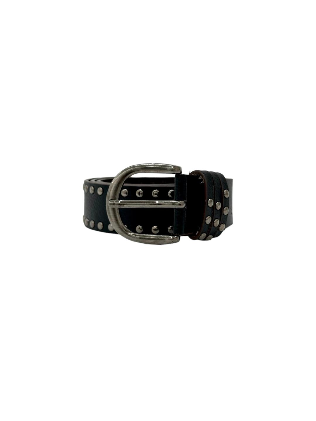 LEATHER STUD BELT (2 COLORS)