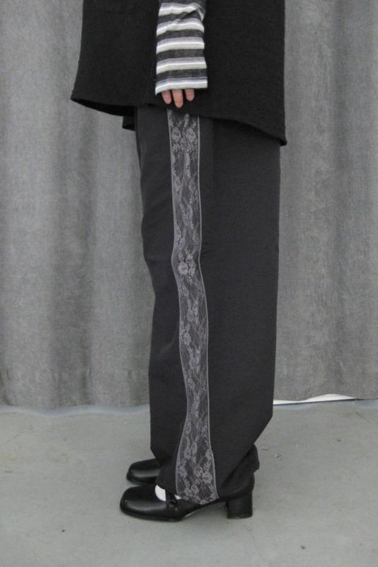 lace veil track pants (2color)