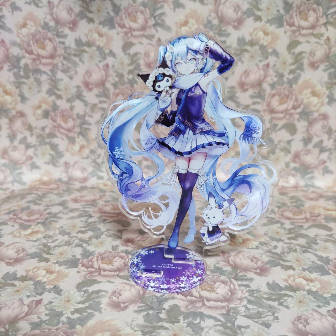 初音ミク 雪ミク×サンリオクロミコラボ アクリルスタンド