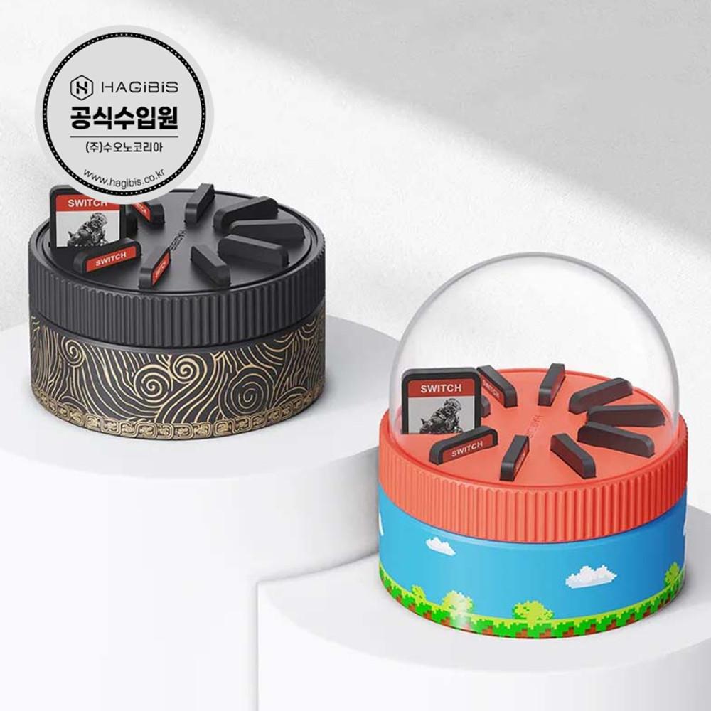 하기비스 닌텐도 스위치 칩케이스 OLED 회전 게임팩 보관함 10개입 SWCB05