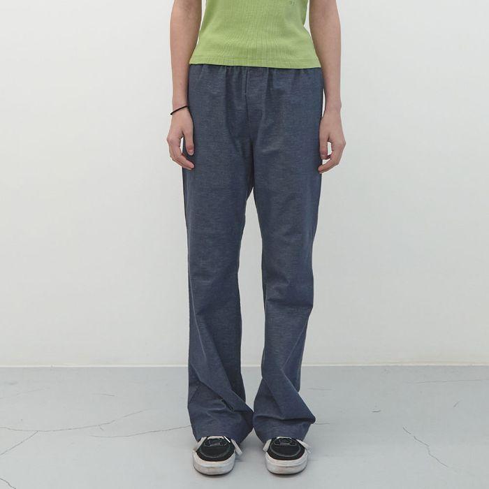 빈티지 밴딩 부츠컷 팬츠 (Indigo)