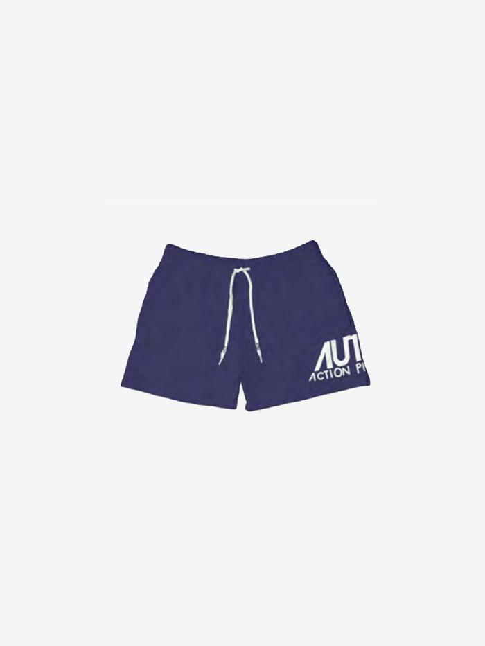 [LAST PIECE][WOMEN] 23FW ICONIC LOGO SHORTS NAVY SHIW410B