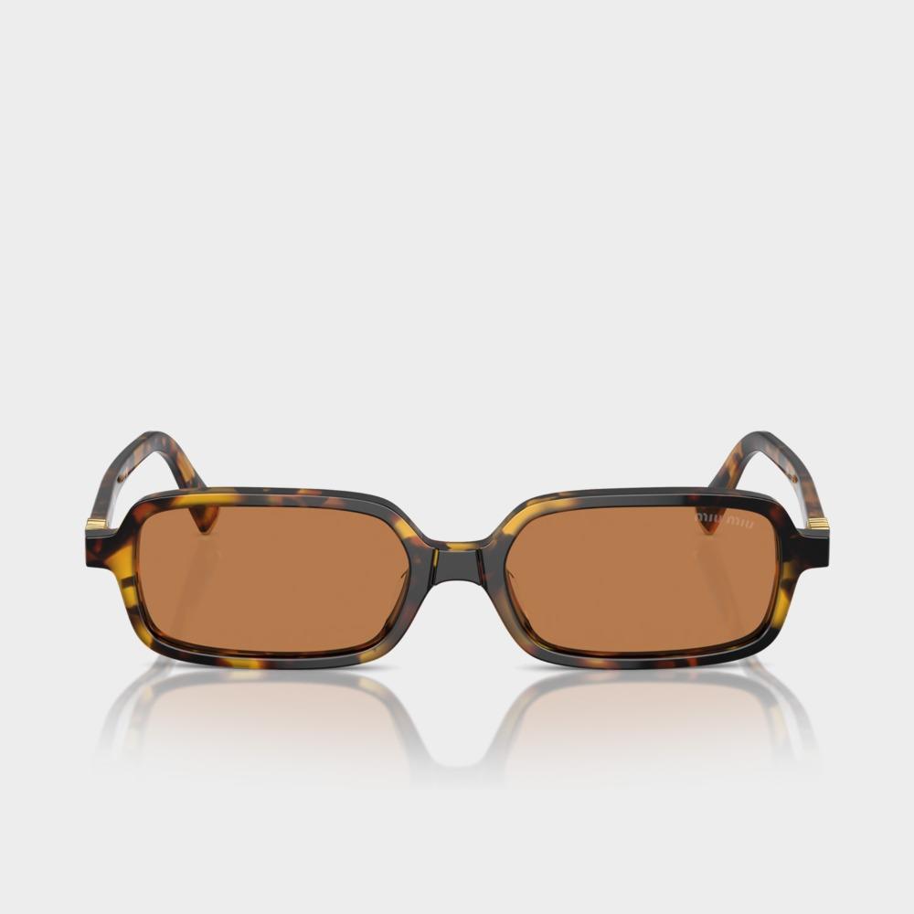 도착보장 미우미우 제니 장원영 선글라스 0MU 11ZSF VAU 2Z1 Honey Havana (Brown) 52사이즈 MIU MIU