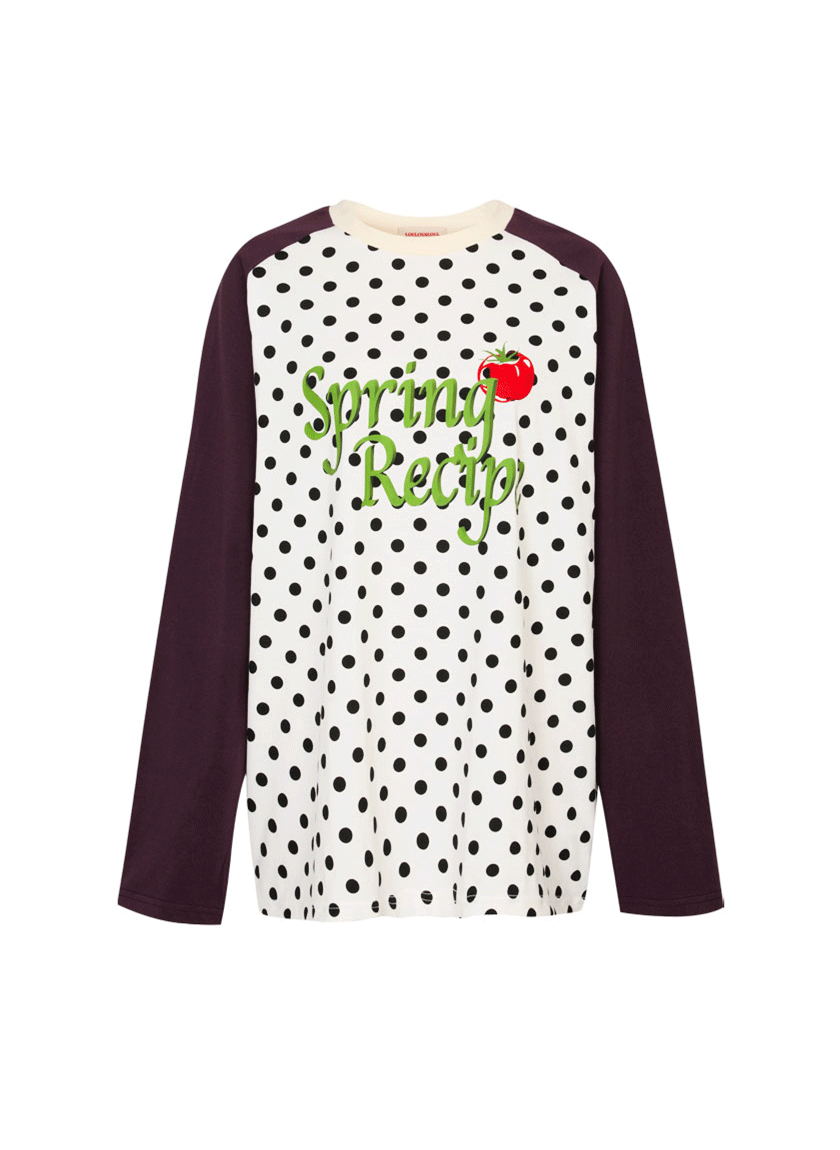 [3차] Spring Recipe T-Shirt (Tomato ver.- Purple)