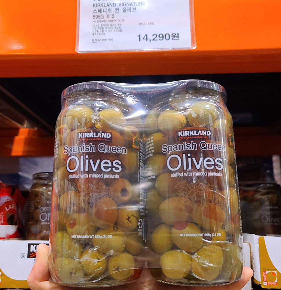 커클랜드 스패니쉬 올리브 595g x 1병_코스트코