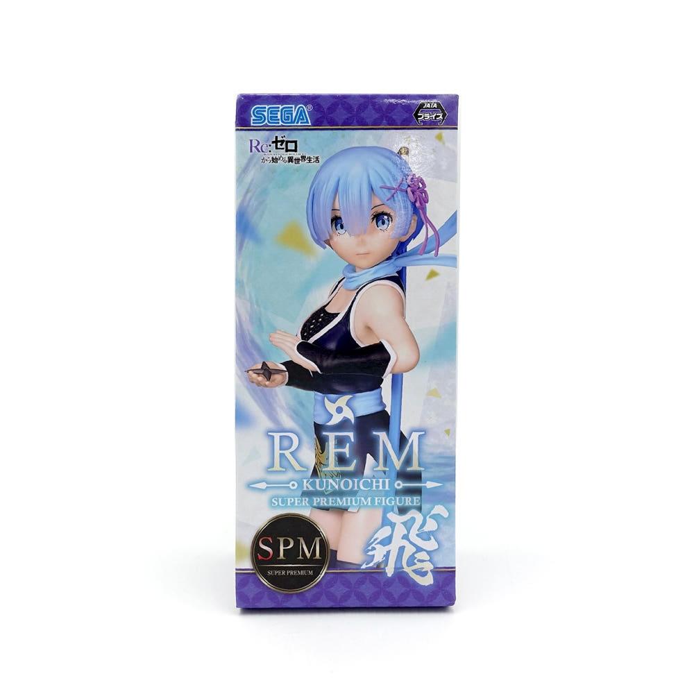 리제로 렘 쿠노이치 시노비 닌자 수리검 피규어 미개봉 / ReZero Rem Kunoichi Shinobi Ninja Shuriken Figure